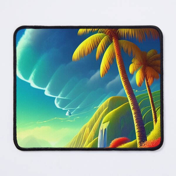 Item preview, Colorful surreal landscapes scenery with vibrant colors 18 designed and sold by vishalraifx.