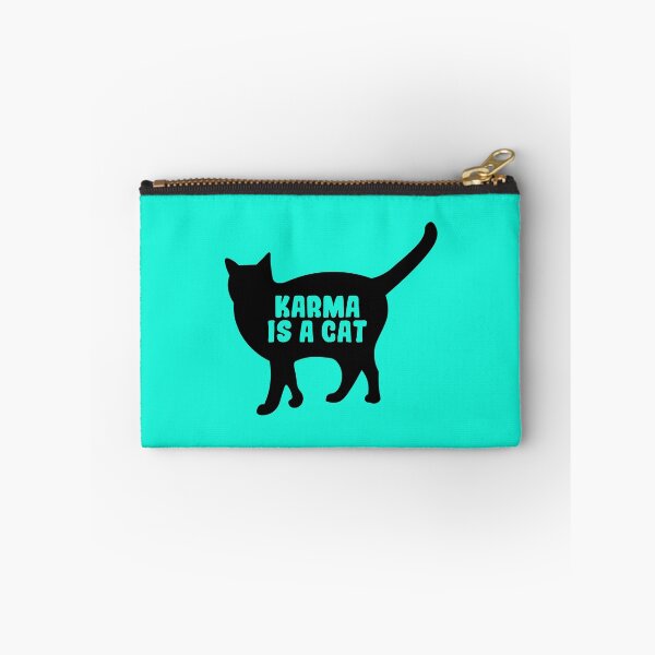 Aperçu de l'œuvre Karma est un chat créée et vendue par JonBoyApparel.