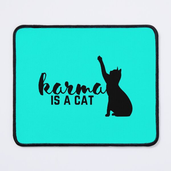 Item preview, Karma is a Cat   designed and sold by JonBoyApparel.