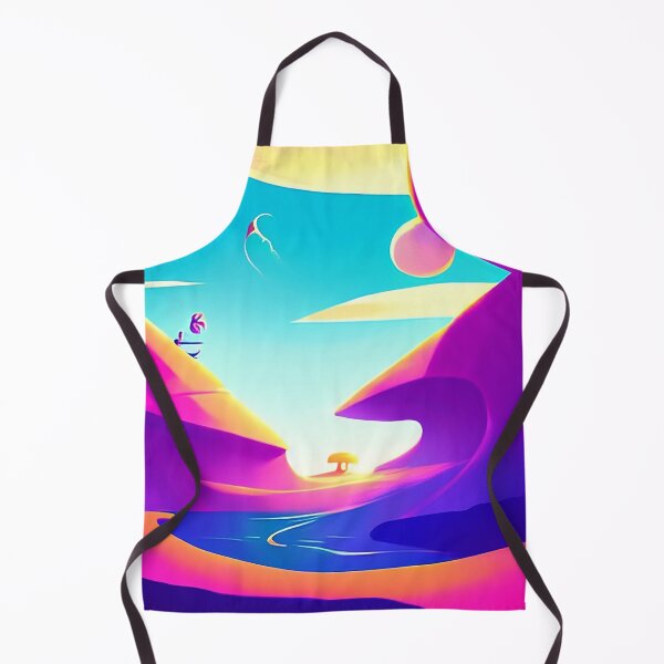 Item preview, Colorful surreal landscapes scenery with vibrant colors 19 designed and sold by vishalraifx.