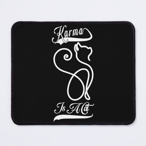 Item preview, Karma is a Cat designed and sold by JonBoyApparel.