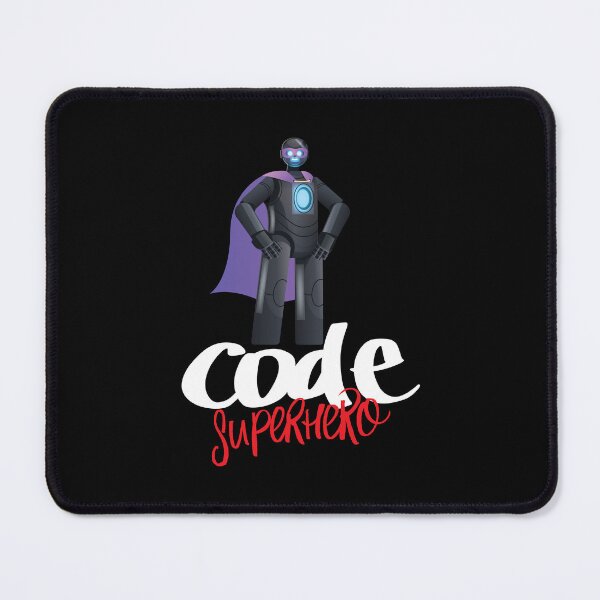 Item preview, Code Superhero Cartoon designed and sold by ProjectRobotics.