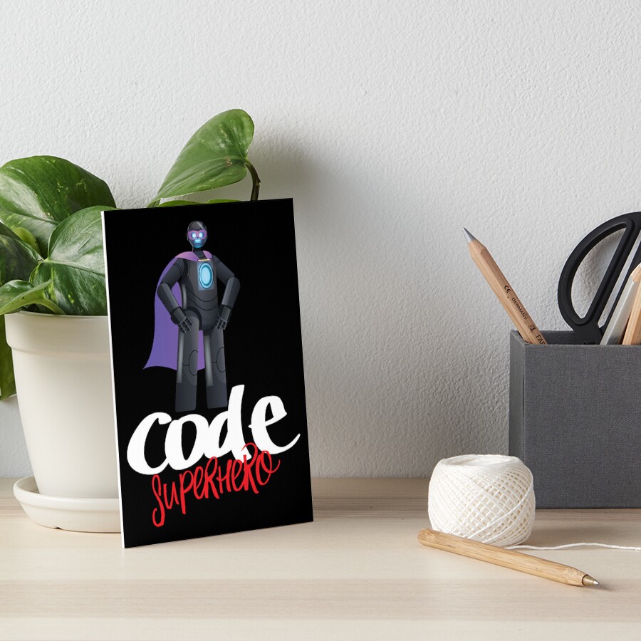 Item preview, Art Board Print designed and sold by ProjectRobotics.