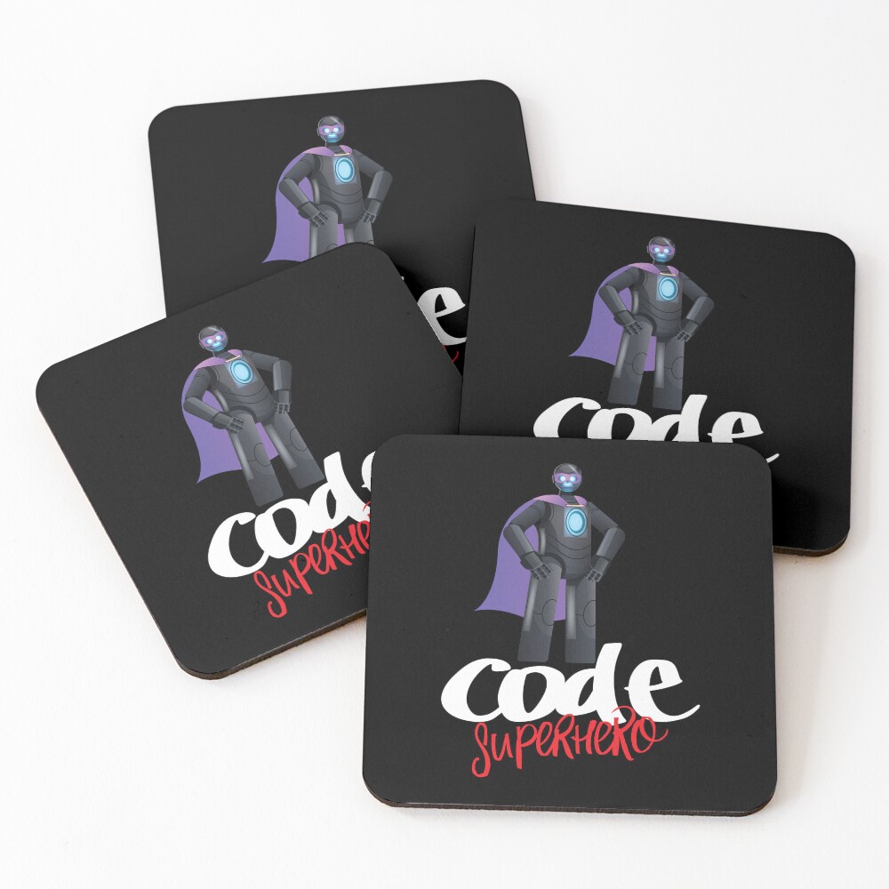 Item preview, Coasters (Set of 4) designed and sold by ProjectRobotics.