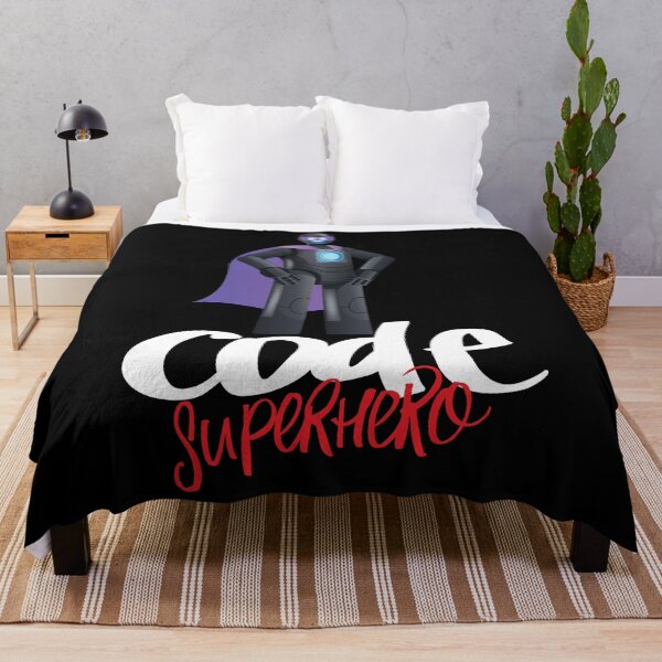 Item preview, Code Superhero Cartoon designed and sold by ProjectRobotics.