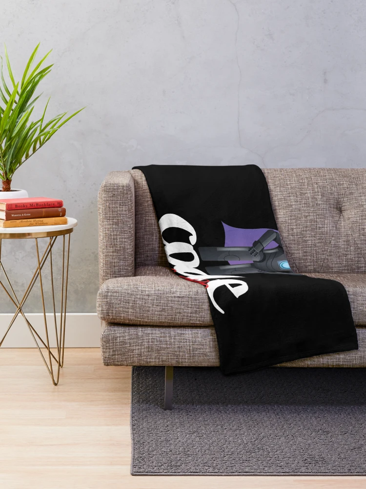 Thumbnail 2 of 6, Throw Blanket, Code Superhero Cartoon designed and sold by ProjectRobotics.