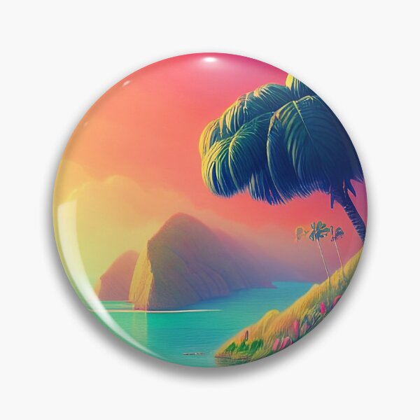 Item preview, Colorful surreal landscapes scenery with vibrant colors 20 designed and sold by vishalraifx.