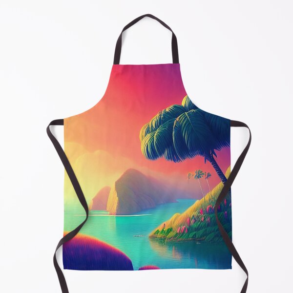 Item preview, Colorful surreal landscapes scenery with vibrant colors 20 designed and sold by vishalraifx.