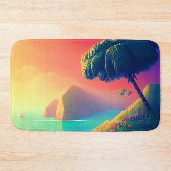 Item preview, Colorful surreal landscapes scenery with vibrant colors 20 designed and sold by vishalraifx.