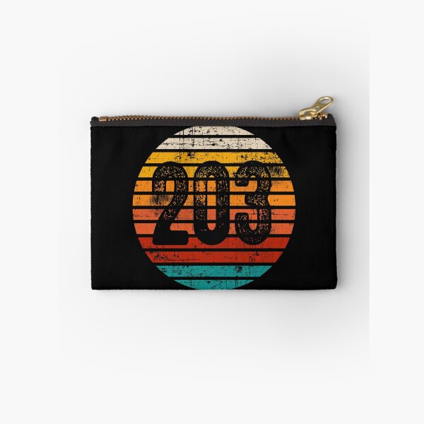 Item preview, Distressed Vintage Sunset 203 Area Code designed and sold by Gold Wings Tees.