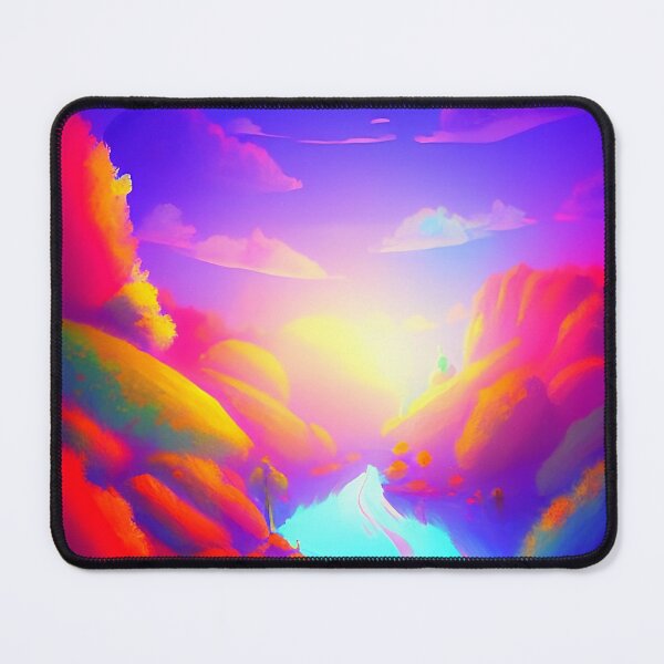 Item preview, Colorful surreal landscapes scenery with vibrant colors 21 designed and sold by vishalraifx.