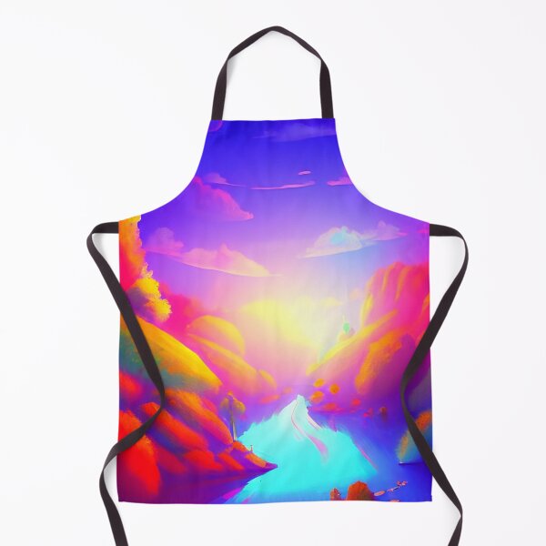 Item preview, Colorful surreal landscapes scenery with vibrant colors 21 designed and sold by vishalraifx.