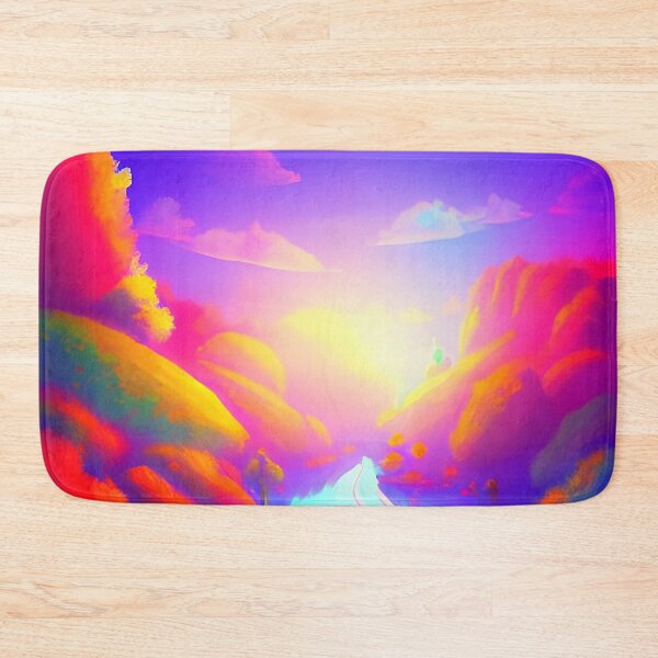 Item preview, Colorful surreal landscapes scenery with vibrant colors 21 designed and sold by vishalraifx.