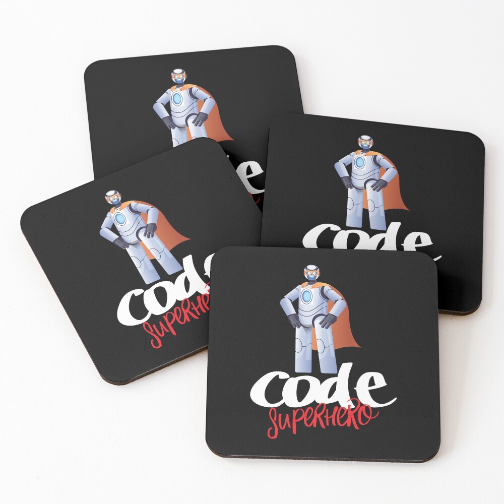 Item preview, Coasters (Set of 4) designed and sold by ProjectRobotics.