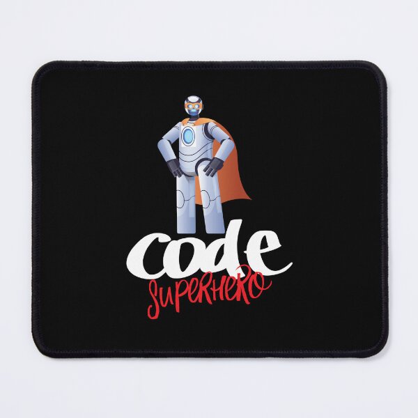 Item preview, Code Superhero Cartoon designed and sold by ProjectRobotics.