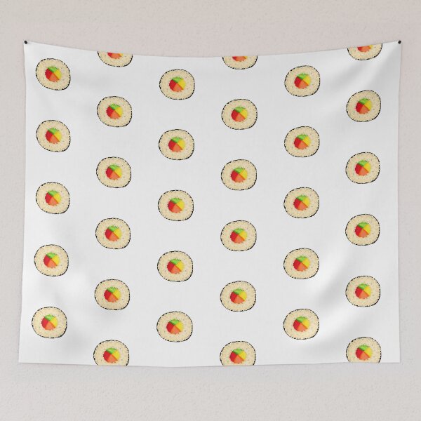 Item preview, Maki Sushi in watercolor style designed and sold by pamaripai.