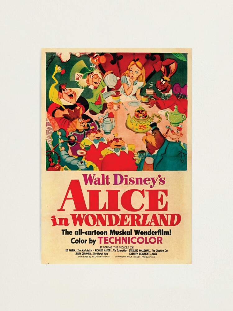 Alice In Wonderland 1951 Coffee Mug by Movie Poster Prints - Fine Art  America