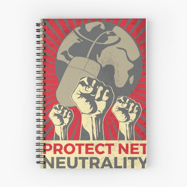 Item preview, Support Net Neutrality Vintage Poster designed and sold by radvas.
