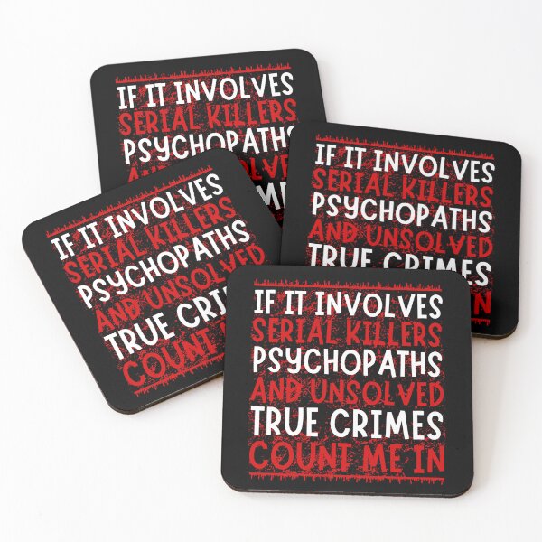 Item preview, Serial killers, psychopaths & unsolved true crimes  designed and sold by chetan786.