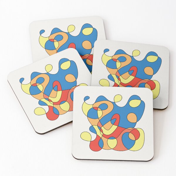 Item preview, Surreal Shapes (Miro Inspired) designed and sold by Texterns.