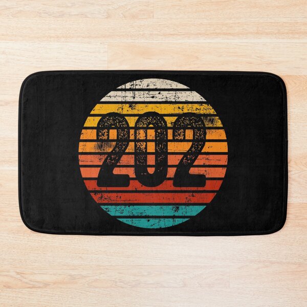 Item preview, Distressed Vintage Sunset 202 Area Code designed and sold by Gold Wings Tees.