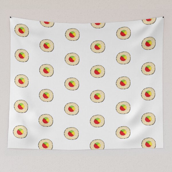 Item preview, Maki Sushi in watercolor style designed and sold by pamaripai.