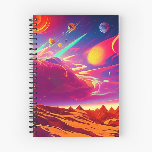Item preview, Colorful surreal landscapes scenery with vibrant colors 22 designed and sold by vishalraifx.