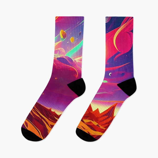 Item preview, Colorful surreal landscapes scenery with vibrant colors 22 designed and sold by vishalraifx.