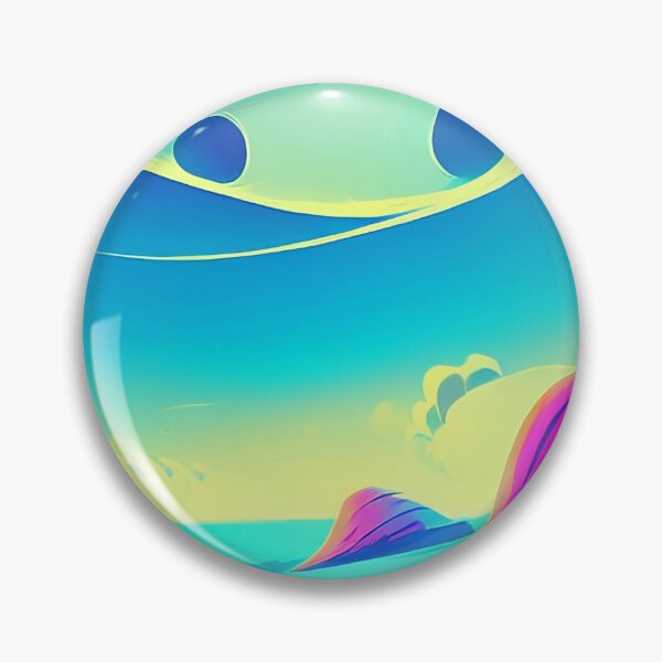 Item preview, Colorful surreal landscapes scenery with vibrant colors 23 designed and sold by vishalraifx.