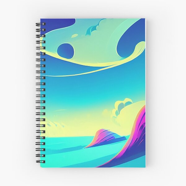 Item preview, Colorful surreal landscapes scenery with vibrant colors 23 designed and sold by vishalraifx.