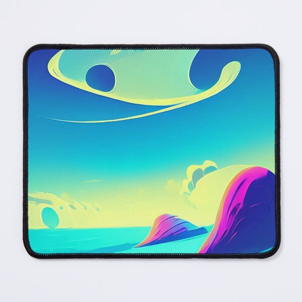 Item preview, Colorful surreal landscapes scenery with vibrant colors 23 designed and sold by vishalraifx.