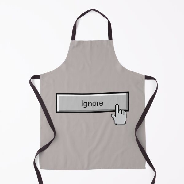 Item preview, Retro Old Tech Ignore Button designed and sold by LMoonDesigns.