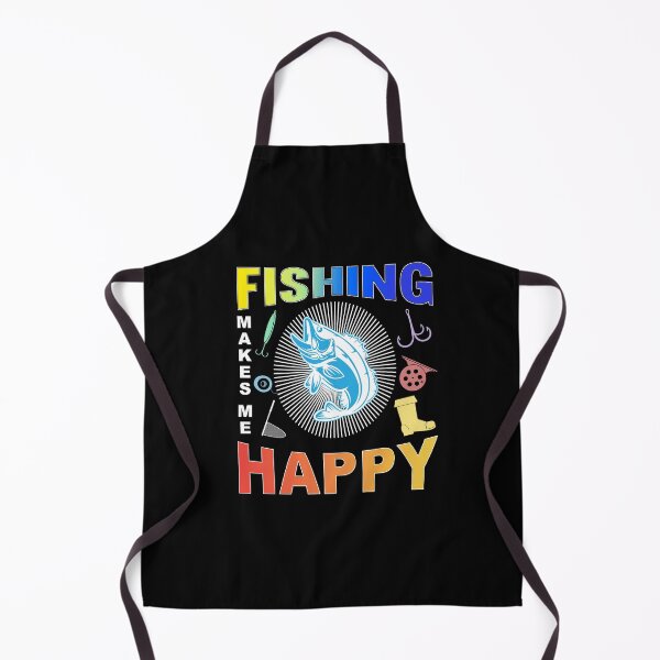 Item preview, Fishing makes me happy designed and sold by FASHIONGALLERIA.