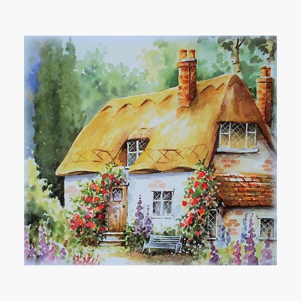 My dream cottage Photographic Print