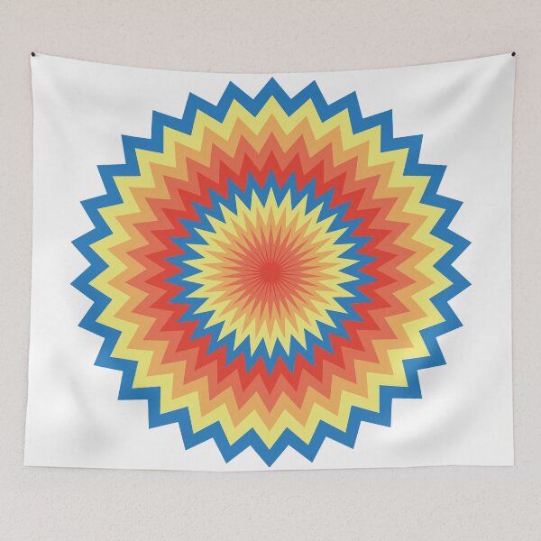 Item preview, Zig Zag Circles designed and sold by Texterns.