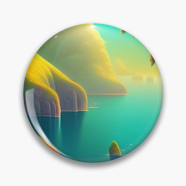 Item preview, Colorful surreal landscapes scenery with vibrant colors 25 designed and sold by vishalraifx.