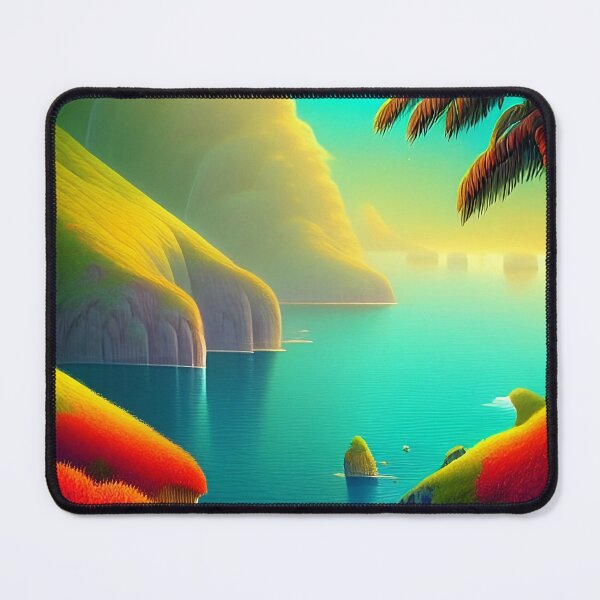 Item preview, Colorful surreal landscapes scenery with vibrant colors 25 designed and sold by vishalraifx.