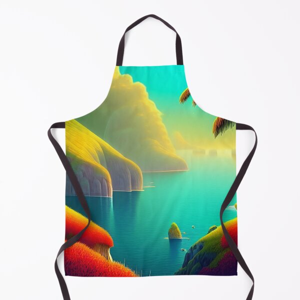 Item preview, Colorful surreal landscapes scenery with vibrant colors 25 designed and sold by vishalraifx.