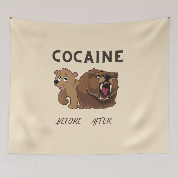 Item preview, Cocaine Bear Inspired Bear did cocaine Overdosed on cocaine Say No To Drugs Prevent Drug Abuse and Illicit Trafficking Drugs Awareness designed and sold by PositiveVibes26.