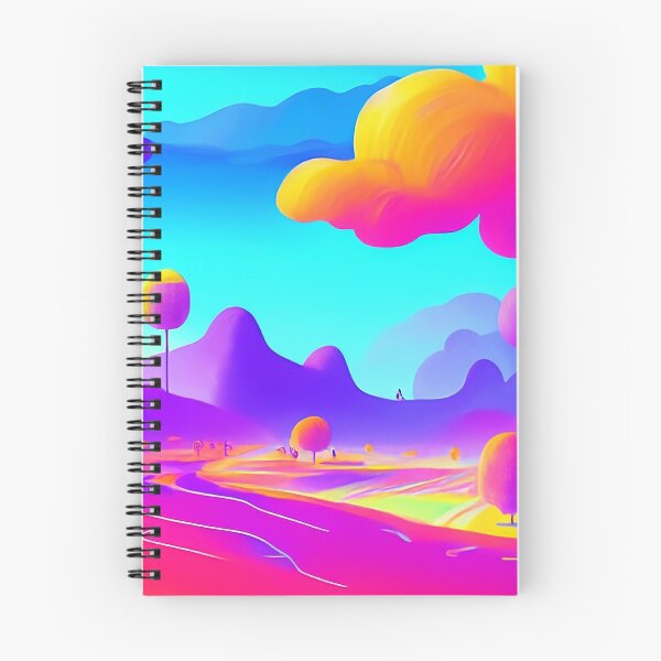 Item preview, Colorful surreal landscapes scenery with vibrant colors 26 designed and sold by vishalraifx.