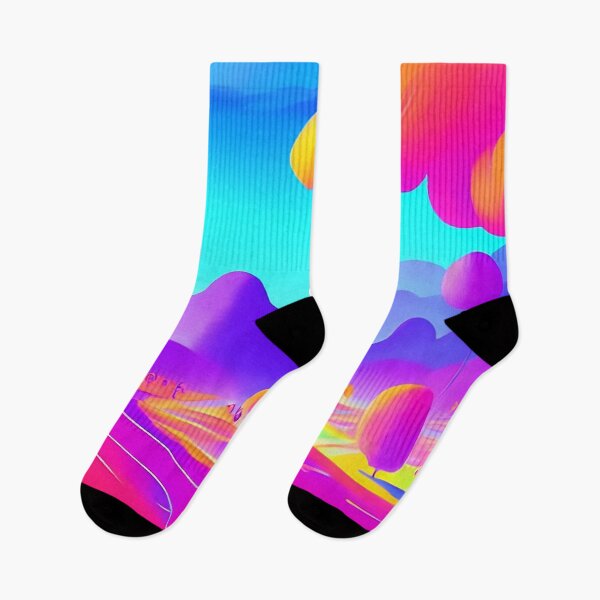 Item preview, Colorful surreal landscapes scenery with vibrant colors 26 designed and sold by vishalraifx.