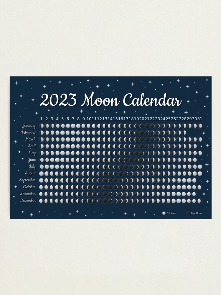 2023 Moon Calendar
