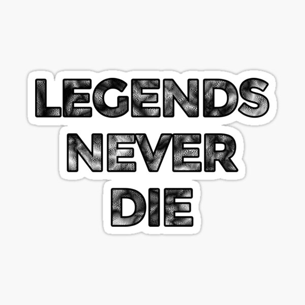 Betty Legends Never Die Sticker – Pigment