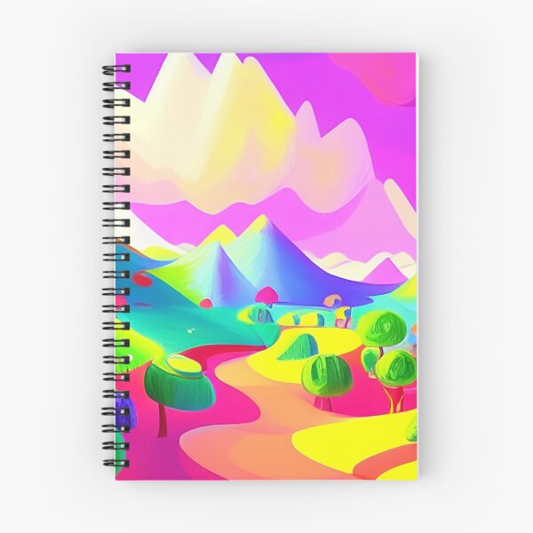 Item preview, Colorful surreal landscapes scenery with vibrant colors 29 designed and sold by vishalraifx.
