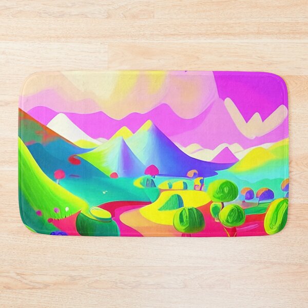 Item preview, Colorful surreal landscapes scenery with vibrant colors 29 designed and sold by vishalraifx.