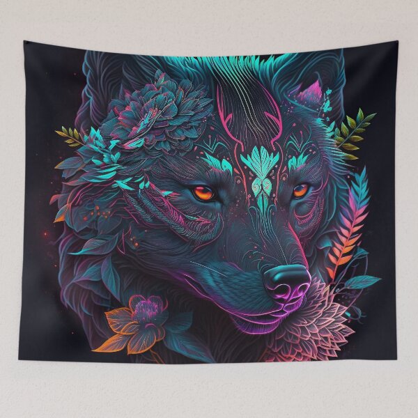 Item preview, Mighty Wolf designed and sold by Stickapom.