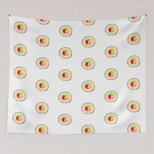 Item preview, Maki Sushi in watercolor style designed and sold by pamaripai.