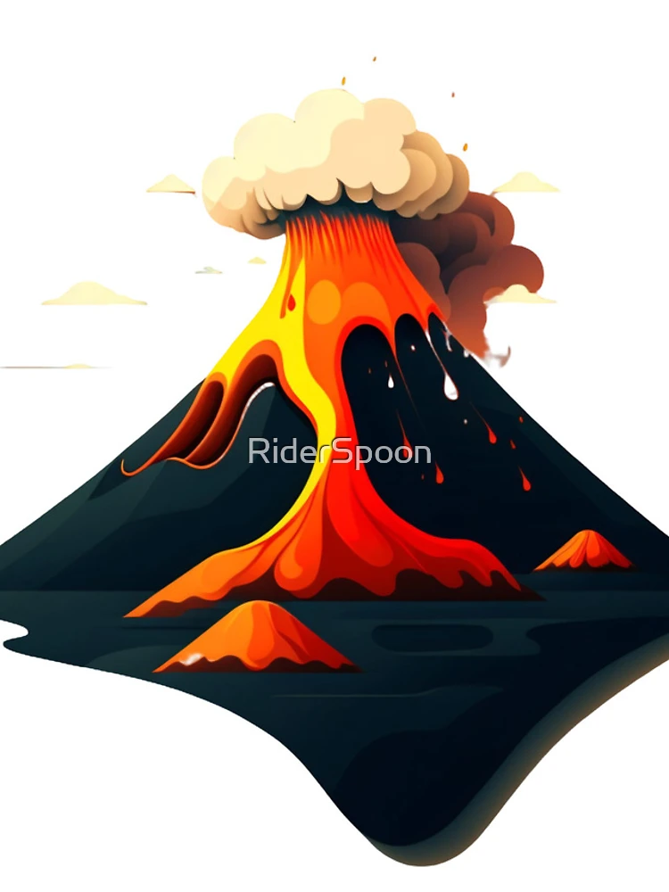 Thumbnail 4 of 4, iPhone Case, erupting volcano designed and sold by RiderSpoon.