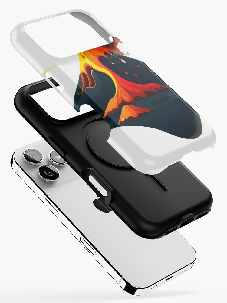 Thumbnail 2 of 4, iPhone Case, erupting volcano designed and sold by RiderSpoon.