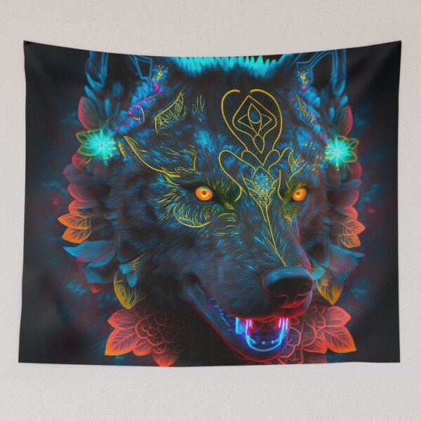 Item preview, Mighty Wolf designed and sold by Stickapom.